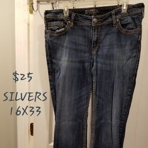 Wmns Silver Jeans 16*33 Bootcut
